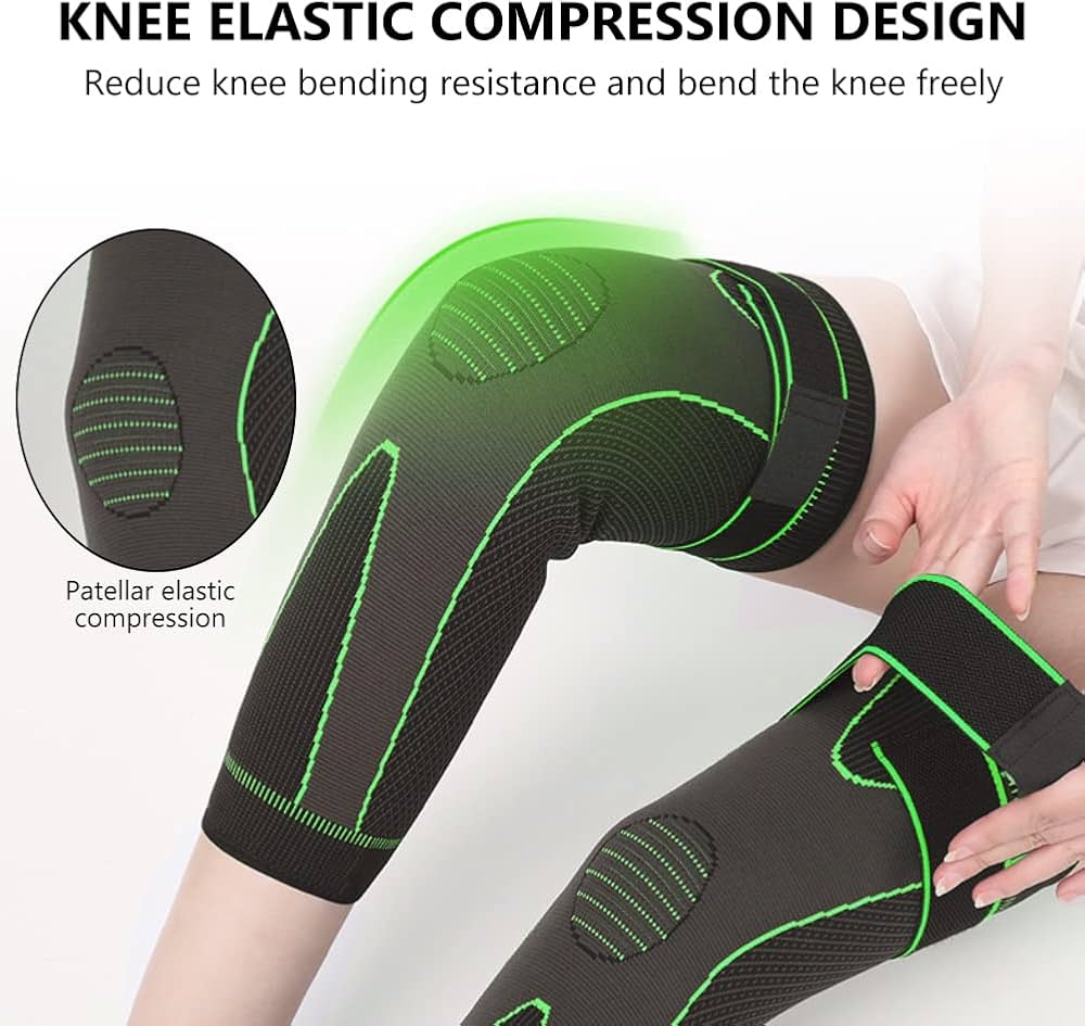 Pair Of Scientific Knee Pads - Random color (Green , Orange or Black)