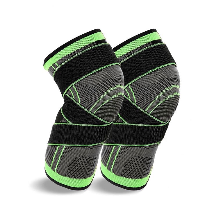Pair Of Scientific Knee Pads - Random color (Green , Orange or Black)
