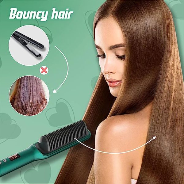 Electric Hair Straightening Brush