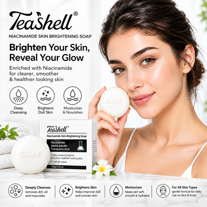 TeaShell Niacinamide Soap🧼Skin Glow Enhancer