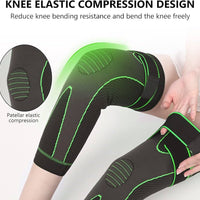 Pair Of Scientific Knee Pads  - Random color (Green , Orange or Black)