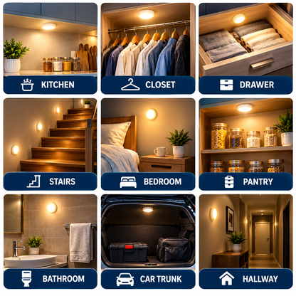 3pcs Wireless Light with Remote Control🔆
