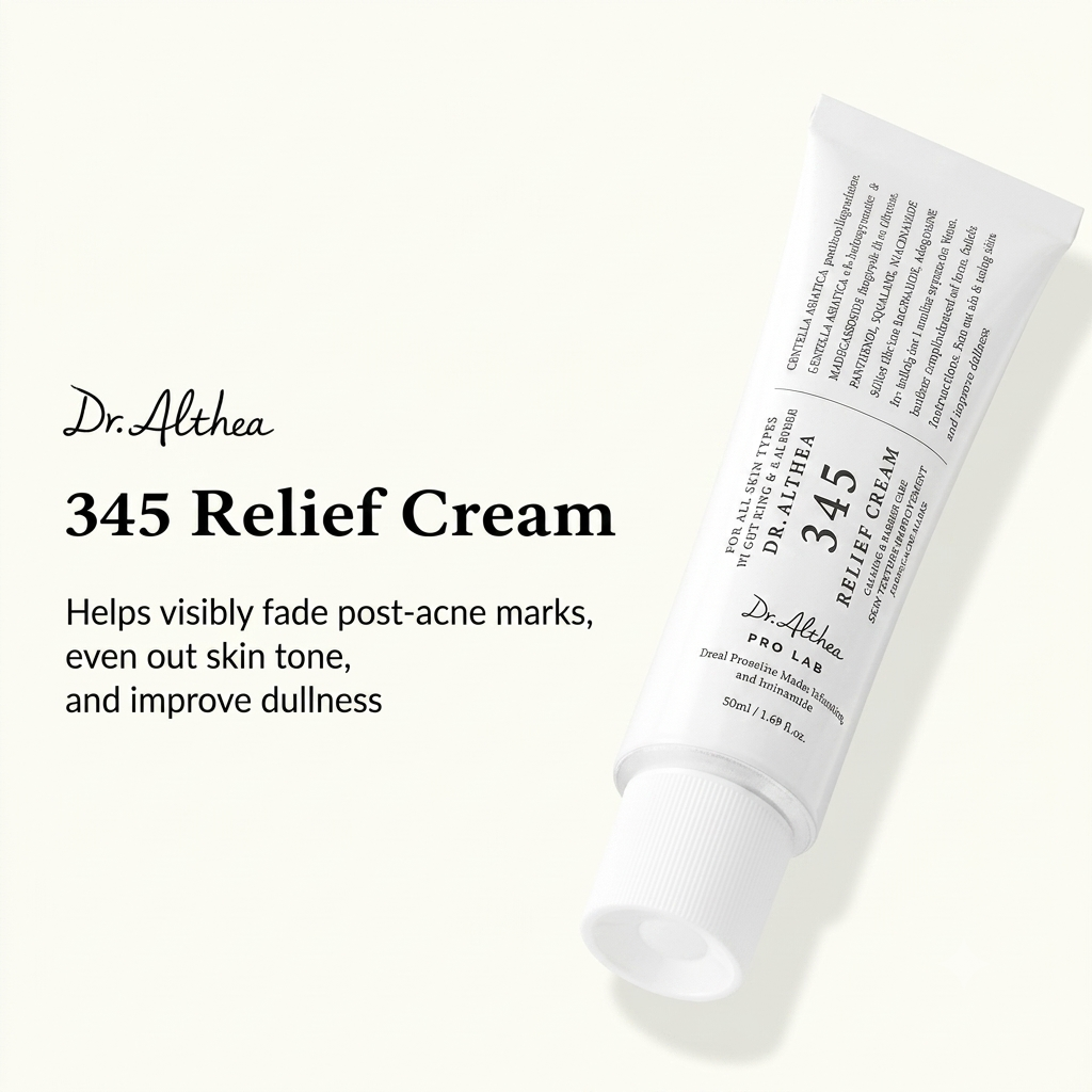 Dr. Althea 345 Relief Cream ⭐ The Ultimate Blemish & Glow Cream  ⭐ 100% Original Korean Skin Magic