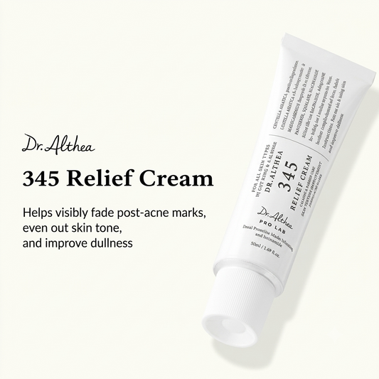 Dr. Althea 345 Relief Cream ⭐ The Ultimate Blemish & Glow Cream  ⭐ 100% Original Korean Skin Magic