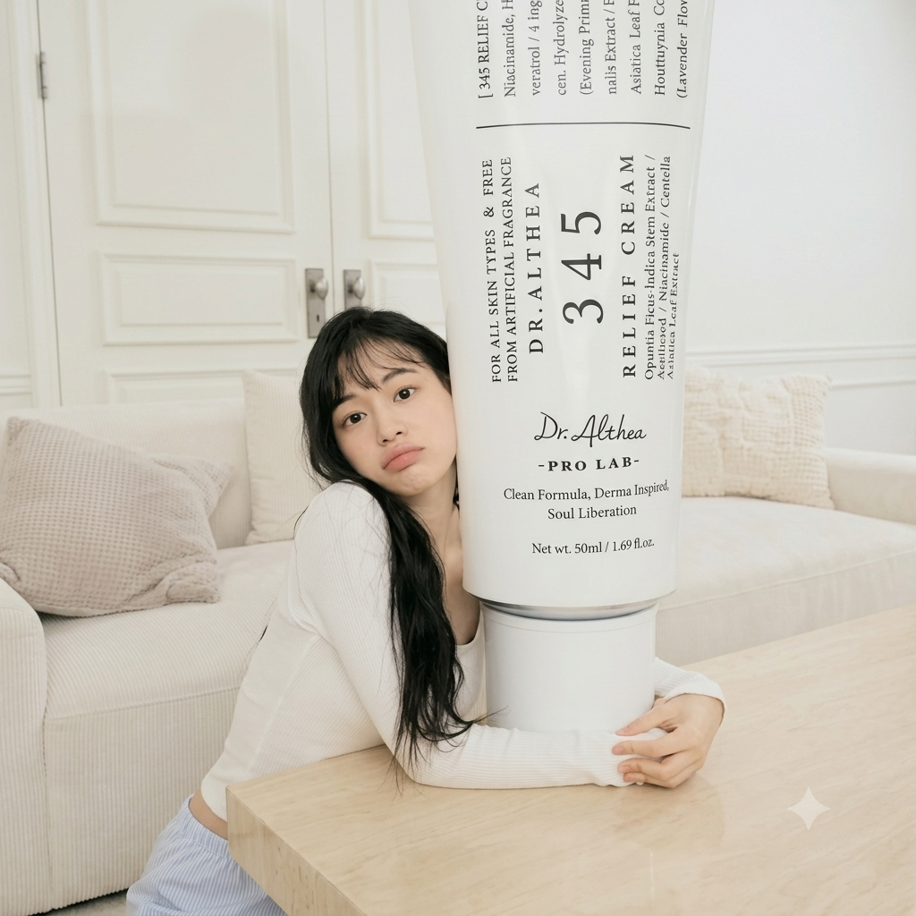 Dr. Althea 345 Relief Cream ⭐ The Ultimate Blemish & Glow Cream  ⭐ 100% Original Korean Skin Magic