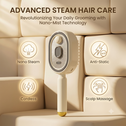 Electric Spray Retractable Air Cushion Comb✨