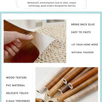 Waterproof P.V.C Self Adhesive Wooden Sheets