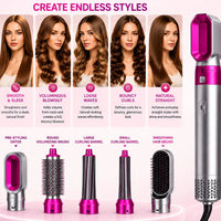GlamAir 5-in-1 Hair Brush Styler / جلام إير ٥ في ١ لتصفيف الشعر