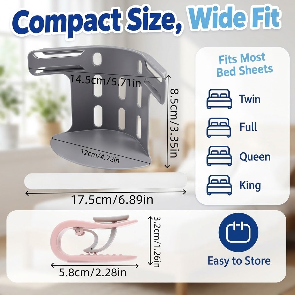 4Pcs Universal Mattress Adjustable Bed Sheet Corner Holders 🛏️