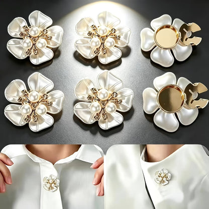 10pcs Luxury Look Floral Button Covers,Decorative Buttons For Weddings,Parties, and Other Occasions