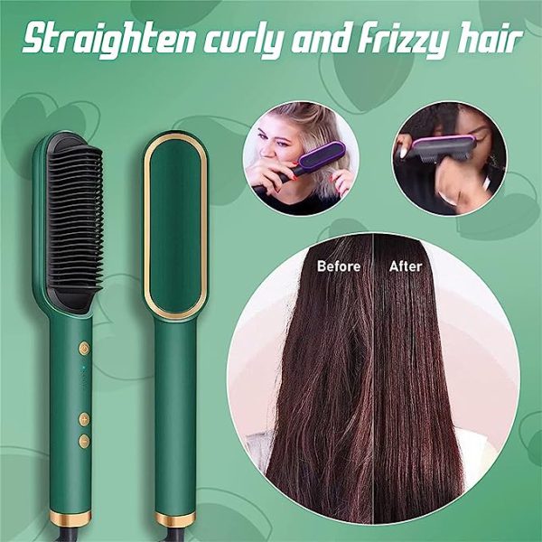 Electric Hair Straightening Brush