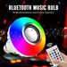 🎵💡✨ 12 Colours Music Bulb Bluetooth With Remote 🎧🌈