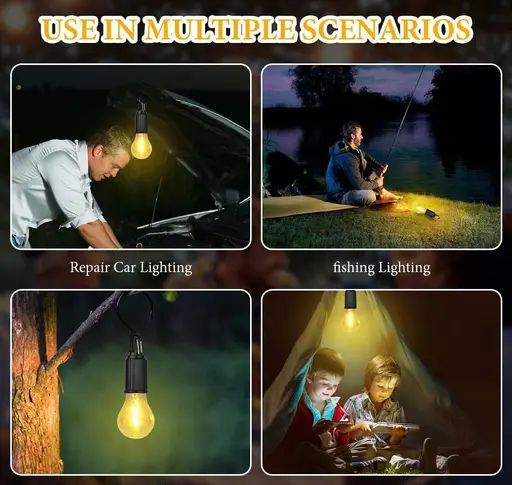 ⚡️💡🛡️ TYPE C CHARGING BULB WITH LONG LASTING AND UNBREAKABLE