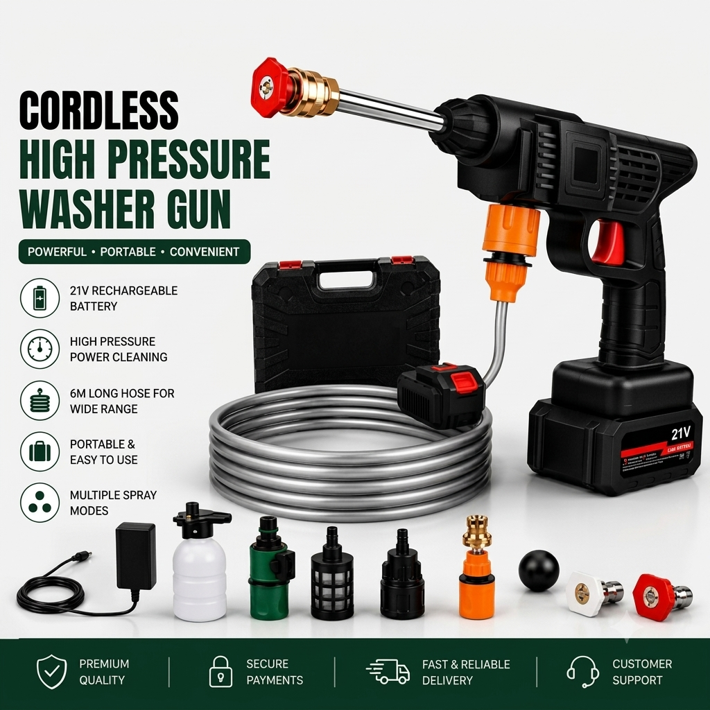 Pressure Washer For Car✨ (Double Battery)