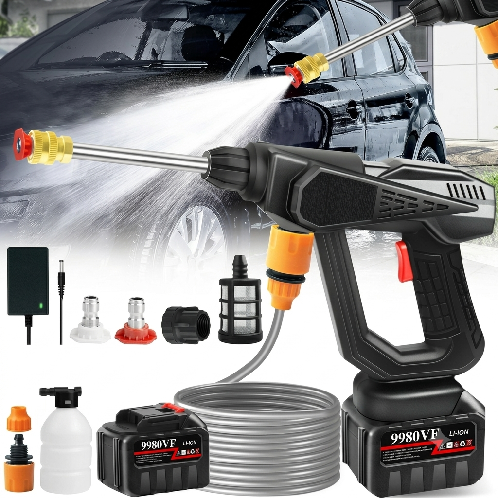 Pressure Washer For Car✨ (Double Battery)